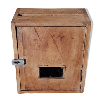 Old teak letter box