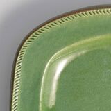 Emerald Green Stoneware Dish by Andersson & Johansson, Höganäs, Sweden