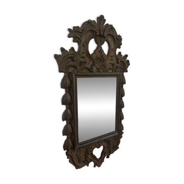 18th century Italian wooden mirror