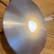 Vintage aluminium ufo hanglamp Hala Zeist