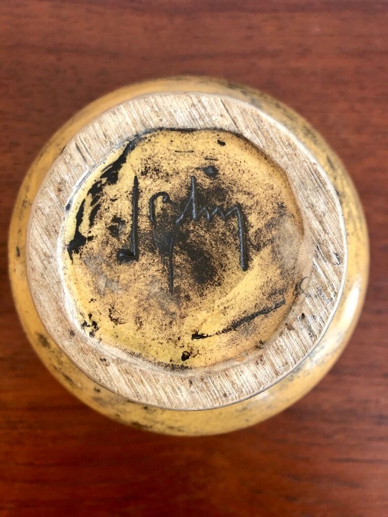 Vase by Jacques Blin signed