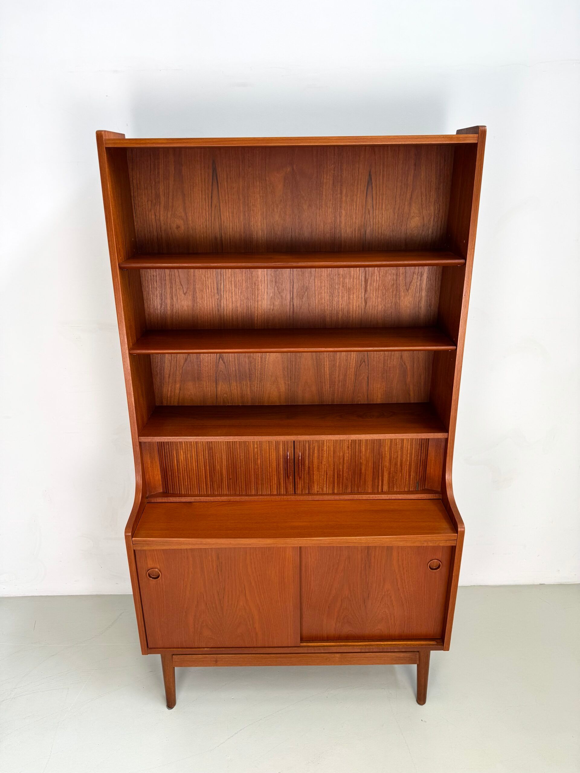 Vintage Danish bookcase / secretary Johannes Sorth