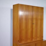 Mid-Century design highboard in cherry wood, vintage dresser, 1960s