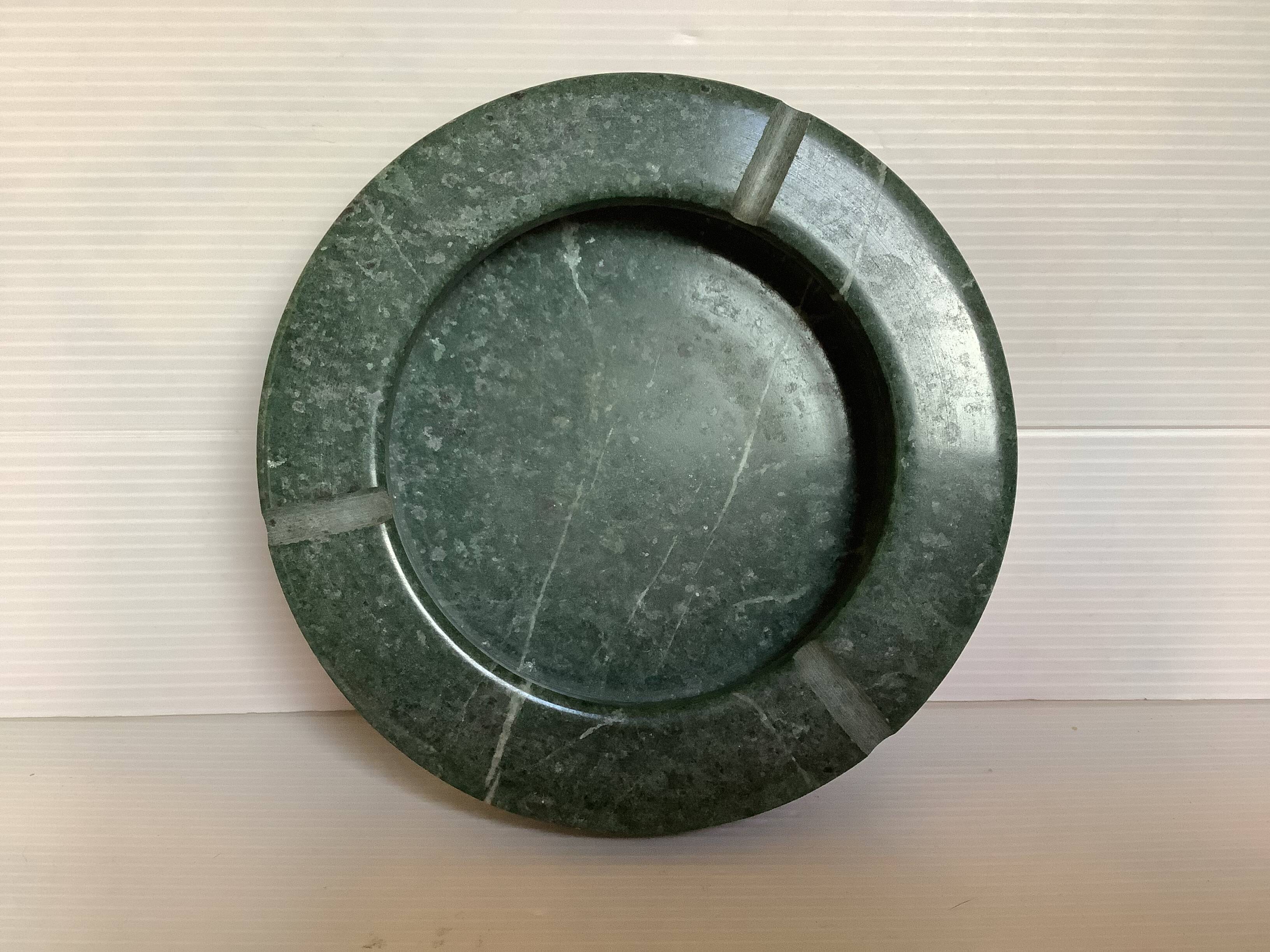 Vice pocket ashtray green marble