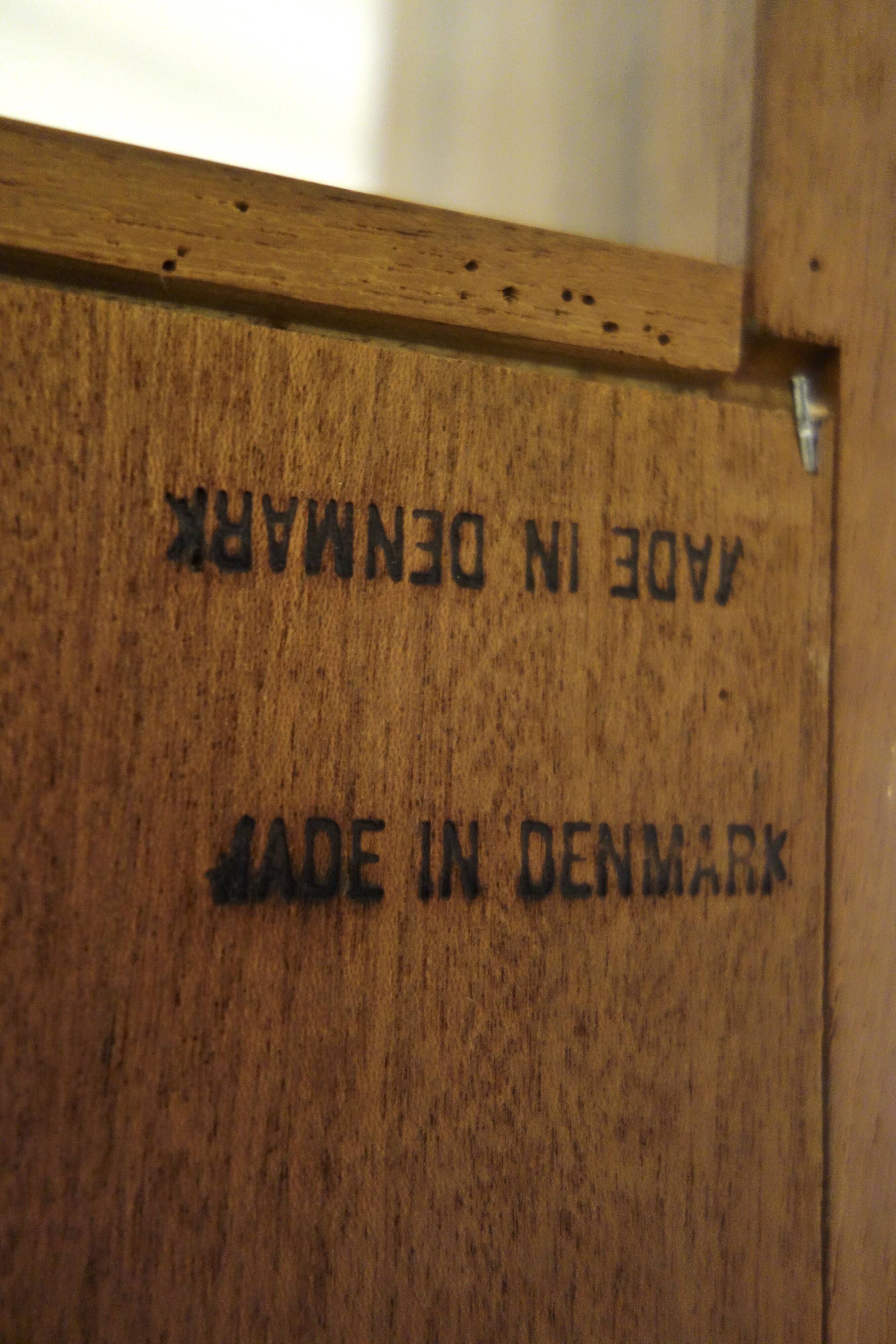 Danish secretary in light rosewood by Arne Wahl Iversen 1960