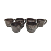 Lot de 6 tasses à café