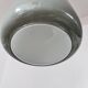 Mouse grey opaline pendant light 1950