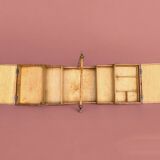 Old large wooden worker - Torck sewing box
