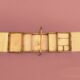 Old large wooden worker - Torck sewing box