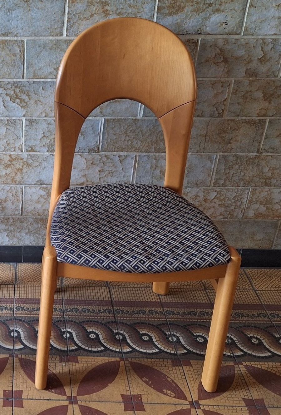 Pair of Danish Morten dining chairs designed by Niels Koefoed