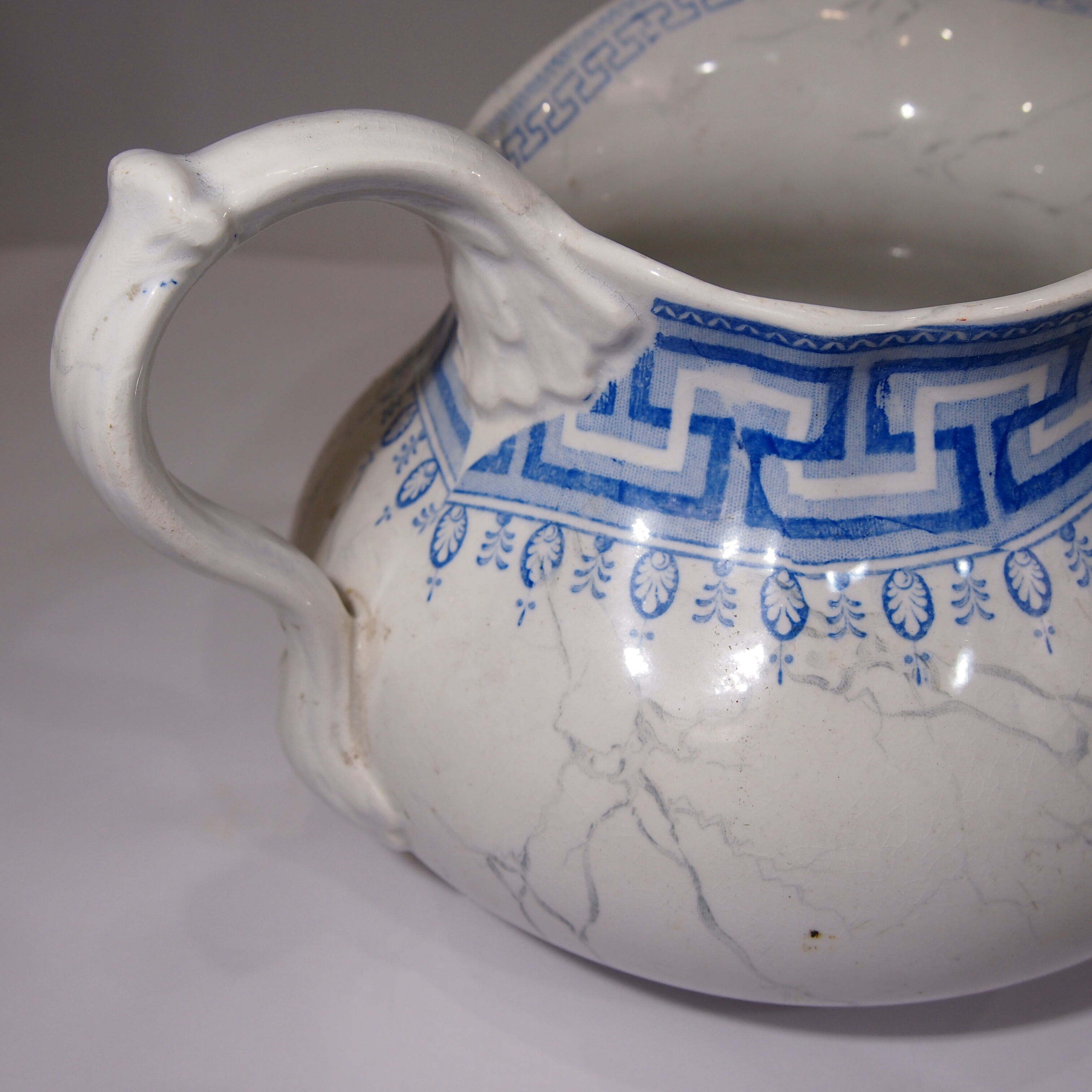 Toilet broc Creil & Montereau/XIXs