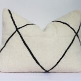 Moroccan wool pillow