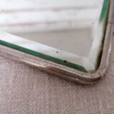 Bevelled barber mirror to hang