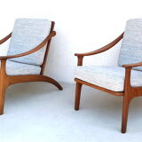 Pair of armchairs scandinavian edition Komfort