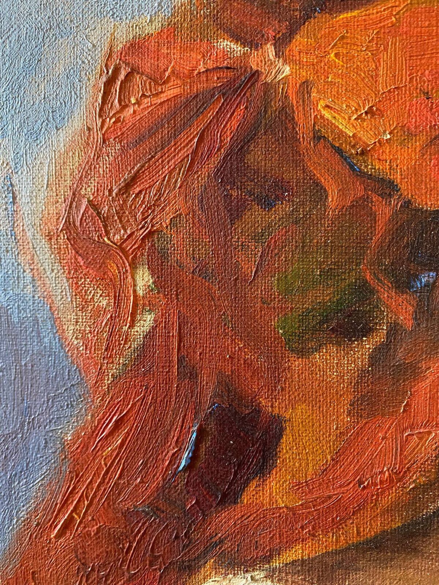 Tableau HST Belle maternité avec enfant endormi signée G. Gloria début XX°