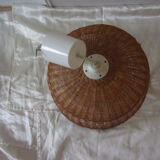 Wicker flower suspension