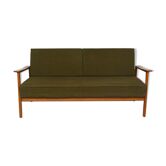 Daybed bench Scandinavian 2 places, 1960