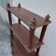 Étagère en chêne 6 plateaux 1900