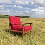 Scandinavian armchair fraska 1960.