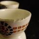 Lot de 5 coquetiers anciens en faience