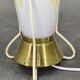 Zukov Czech Mid Century Glass Table Lamp, 1960s