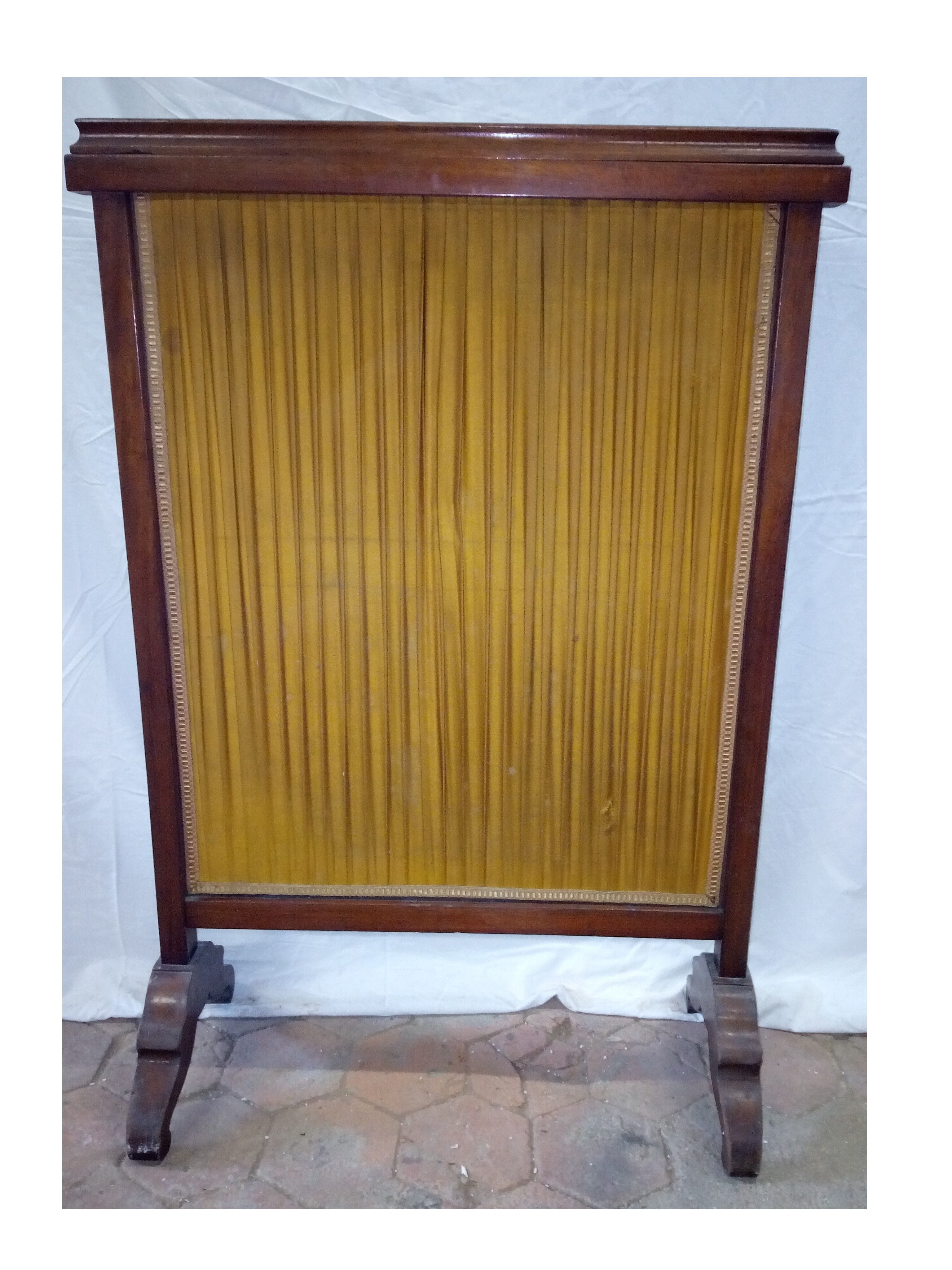 19th century fireplace screen