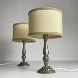 Lampe de table en métal, Italie années 1960