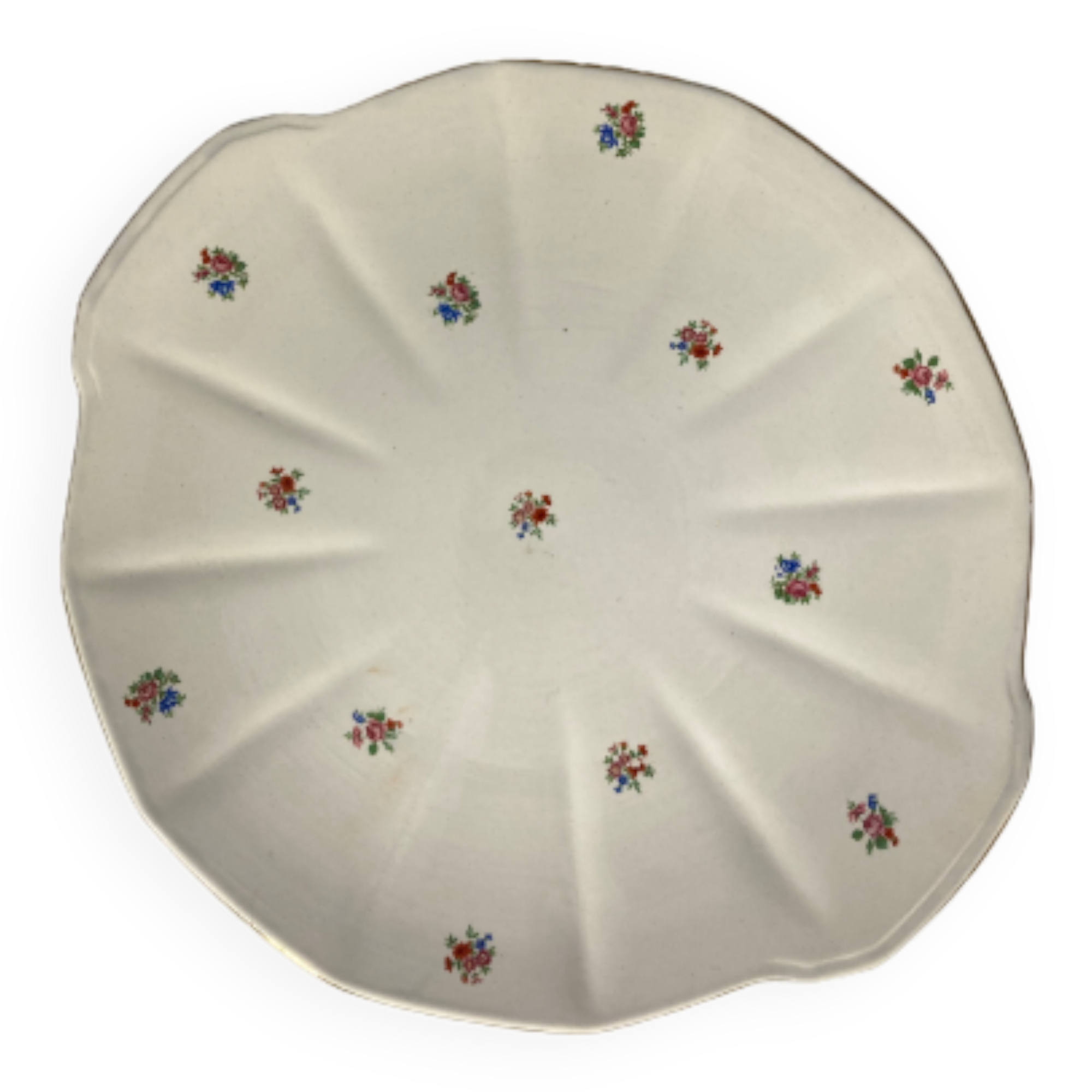 Porcelain cake dish