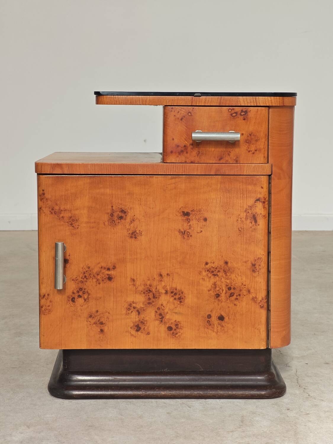 Art Deco bedside table by Jindrich Halabala for Up Zavody