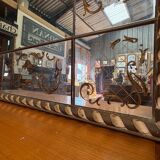 Large antique engraved and gilded wall mirror – Venetian style