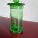 Candy dish for deserving children, Biot bubble glass, also known as an apothecary jar