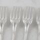 Christofle Boréal 12 Art Deco table forks silver-plated excellent condition