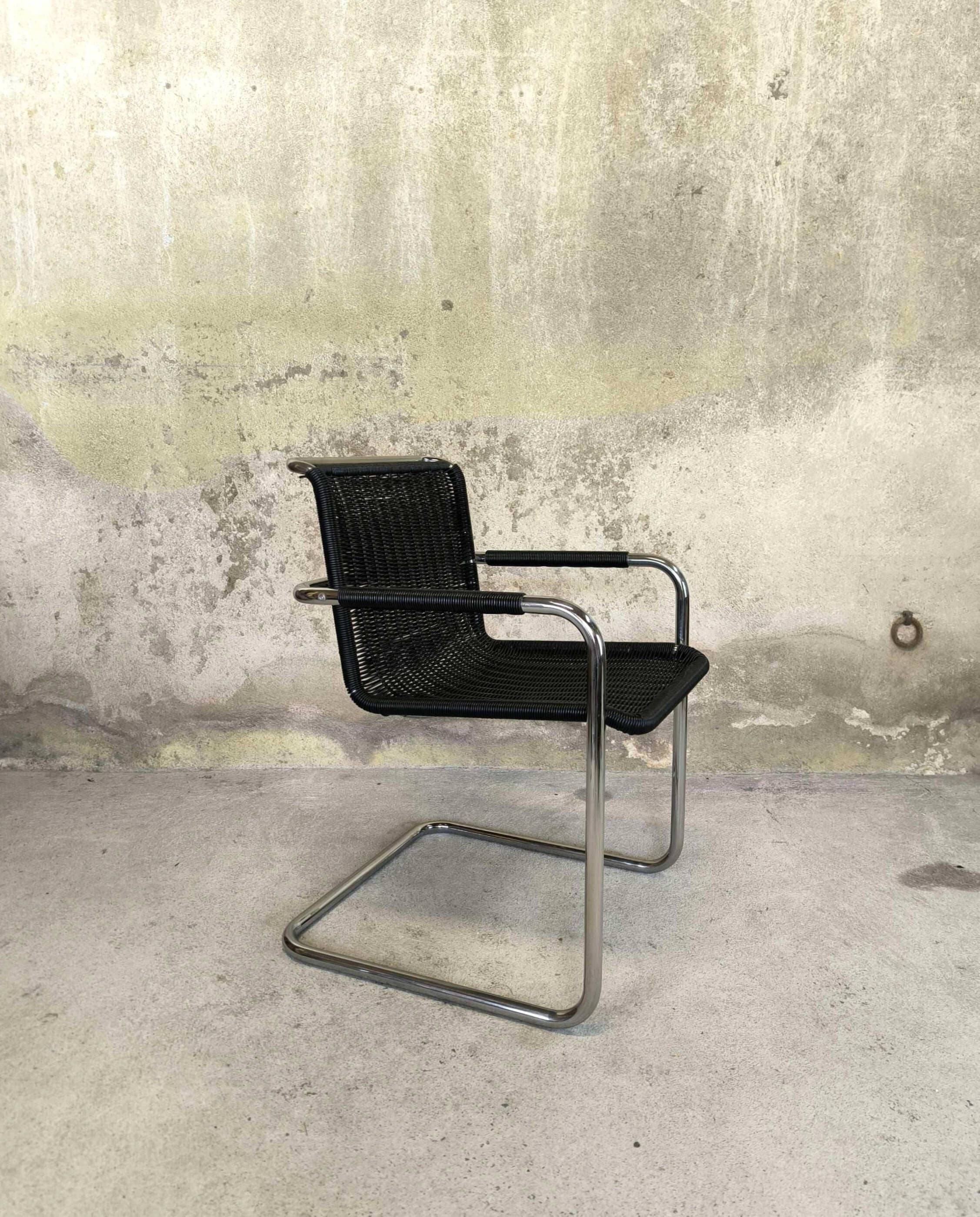 Chaise Bauhaus cantilever vintage