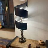 Steel designer lamp