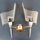 Vintage 60s wall lamp