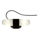 "Bauhaus" wall lamp with double glazing and porcelain by Wilhelm Wagenfeld, by Lindner