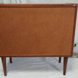 Petite commode ou chevet en teck scandinave année 60