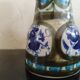 Kéraluc candlestick Quimper signed L'Helguen