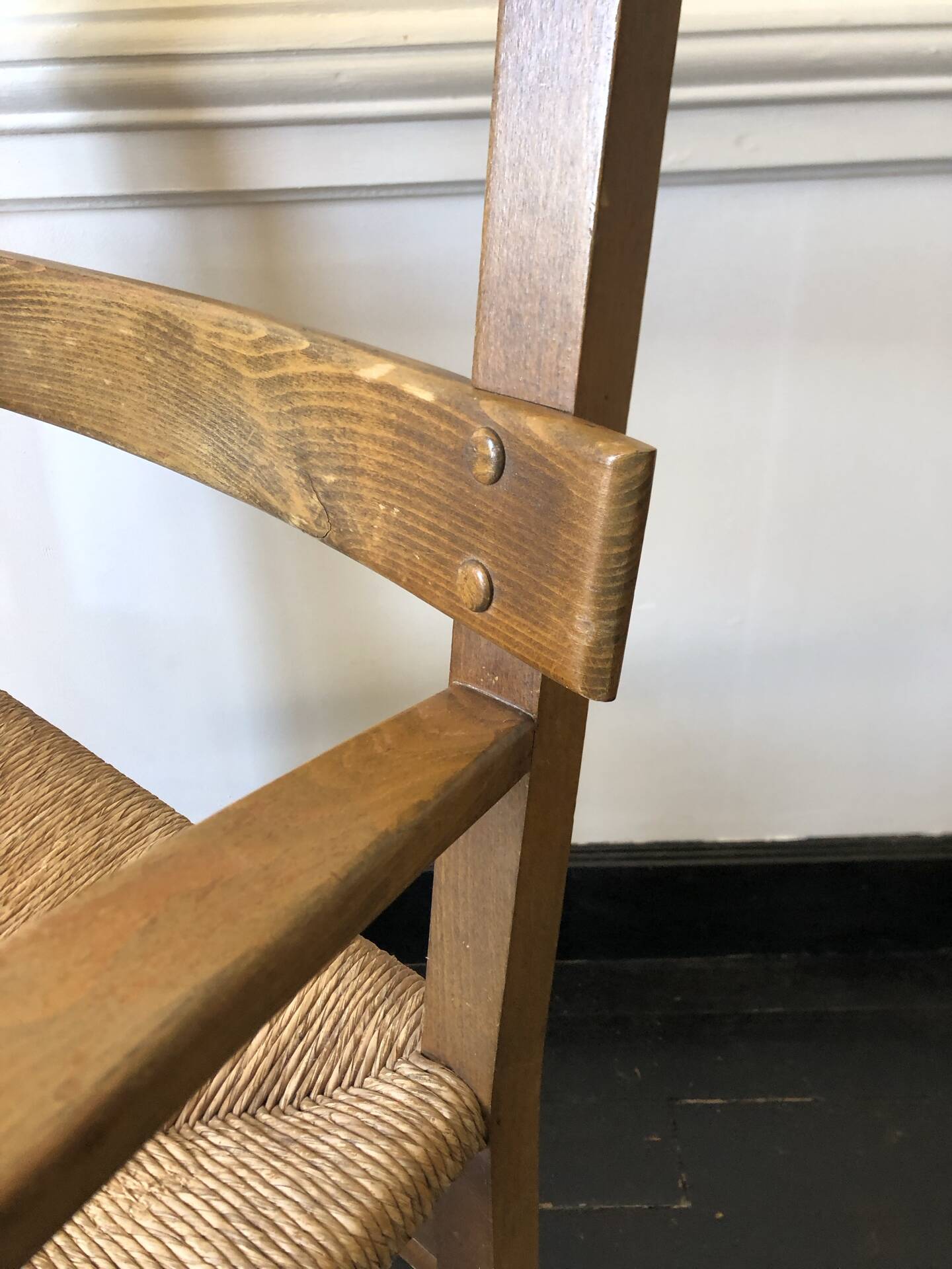 Spanish brutalist armchair circa 1960