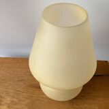 Mushroom glass lamp