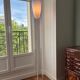 Kartell Toobe blue floor lamp
