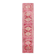 Vintage Pink Geometric Turkish Hand-Knotted Runner 80x361