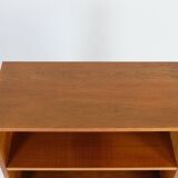 Mid-century teak shelf bookcase chest of drawers shelf 60s vintage 70s