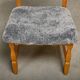 Henning Kjærnulf Set of 6 Razorblade Dining Chairs in Lambswool and Oak