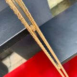 60's black and red String shelf