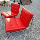 Pair of low chairs from the 70s