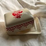 Red Checkerboard Butter Butter Counter Family