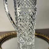 Bohemian crystal jug