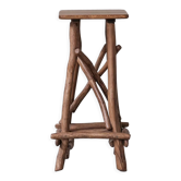Wooden Mid-Century Bar Stool or Sculpture Pedestal (6 Available)