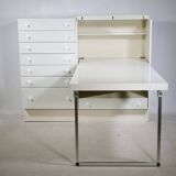 Postmodern highboard cabinet with fold-out desk by Interlübke, 1970s 1980s